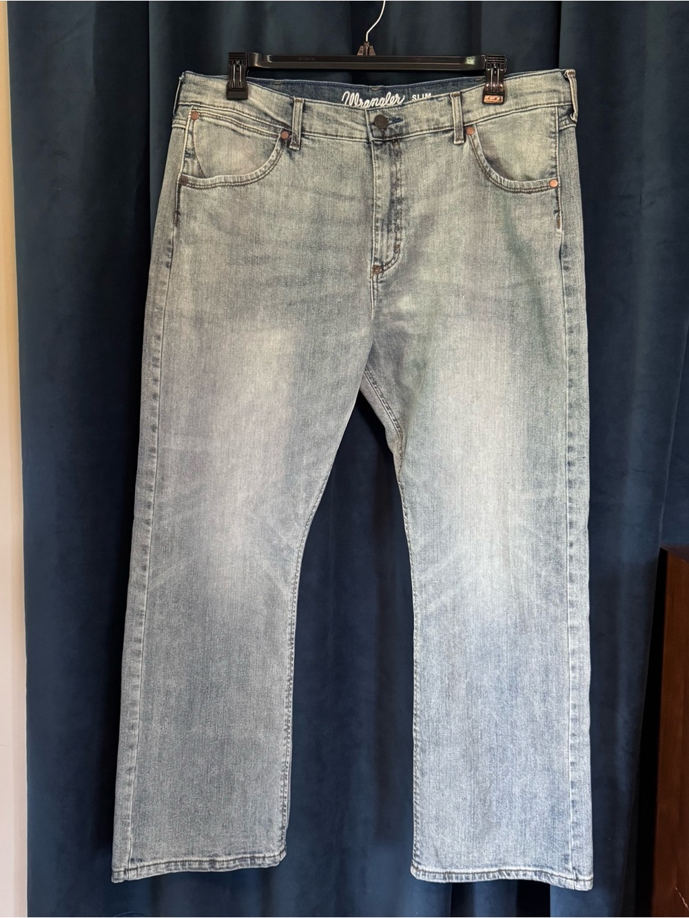 Wrangler Retro Light Wash Slim Bootcut Men’s Jeans 38